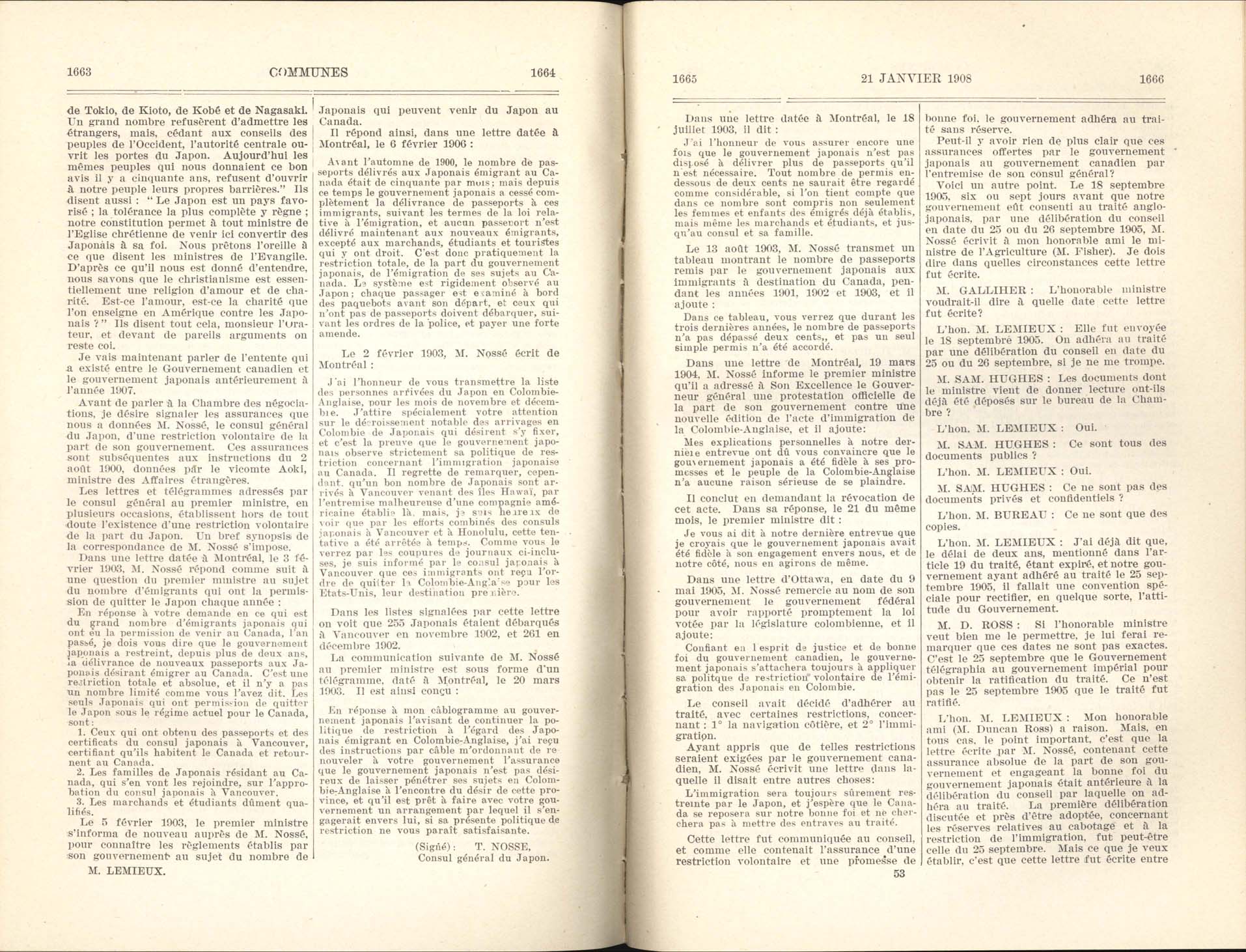 Page 1663, 1664, 1665, 1666 Entente à l’amiable, 1908