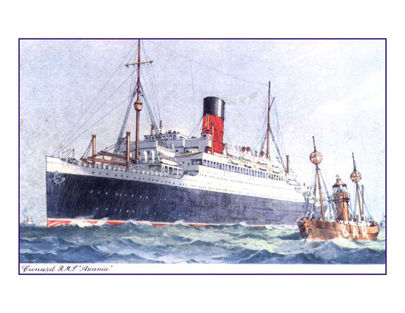 Photo en couleur du navire Ascania II (RMS)