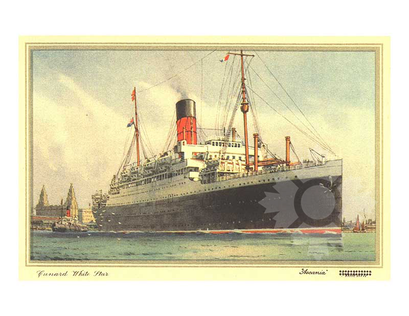 Photo en couleur du navire Ascania II (RMS)