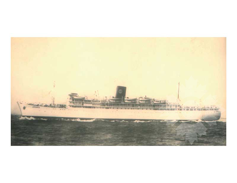 Photo en couleur du navire ascania III (RMS)