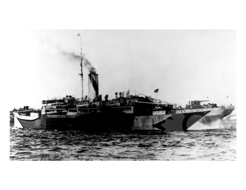 Photo en noir et blanc du navire Bayano (RMS)