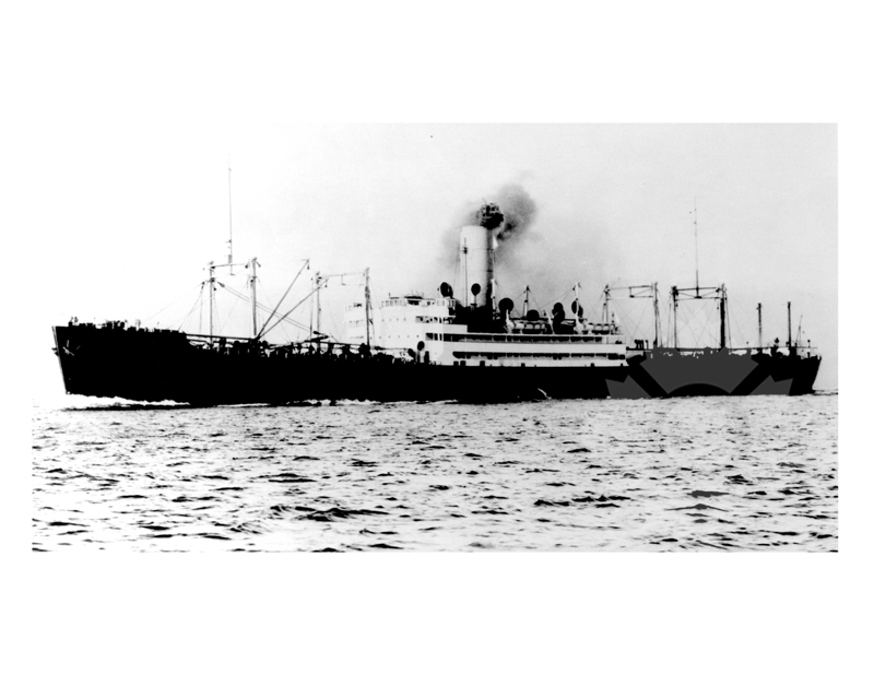 Photo en noir et blanc du navire Beaverburn (SS)