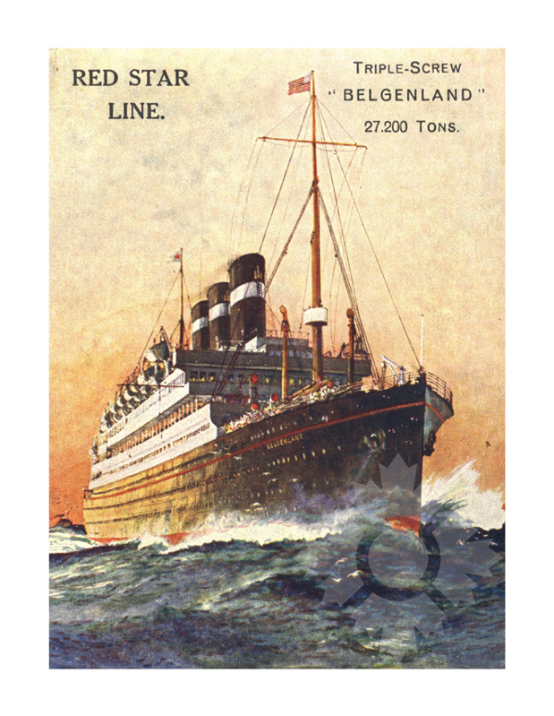 Photo en couleur du navire Belgenland (SS)