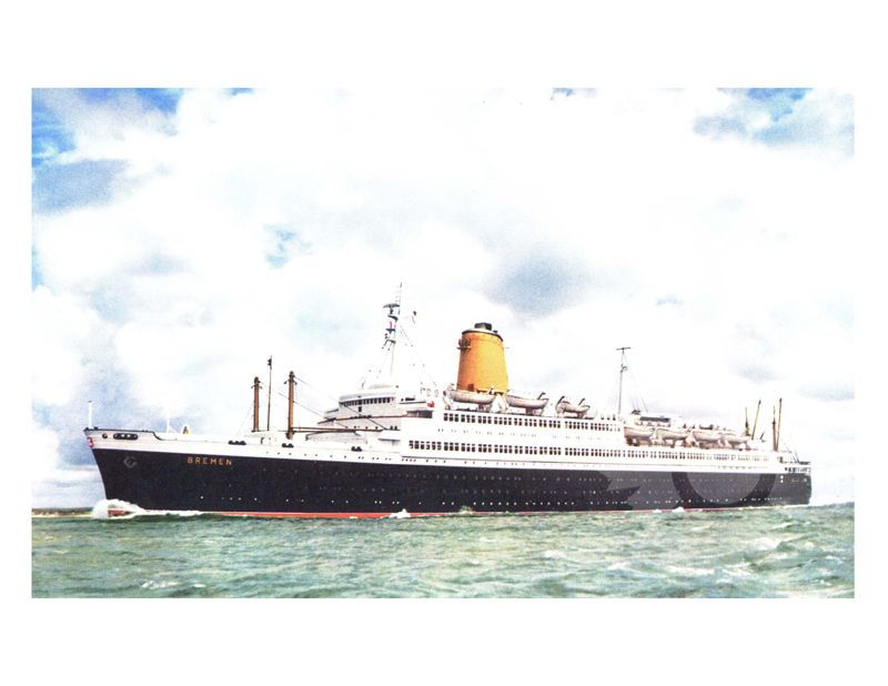 Photo en couleur du navire Bremen V (SS)