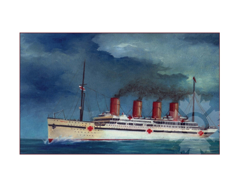 Photo en couleur du navire Britannic II (RMS)