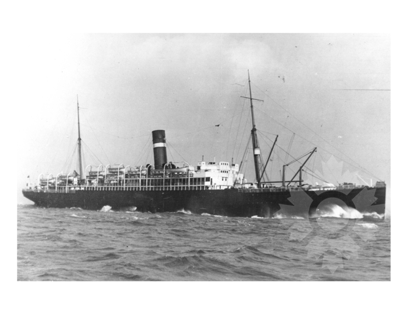 Photo en noir et blanc du navire Canada III (SS)