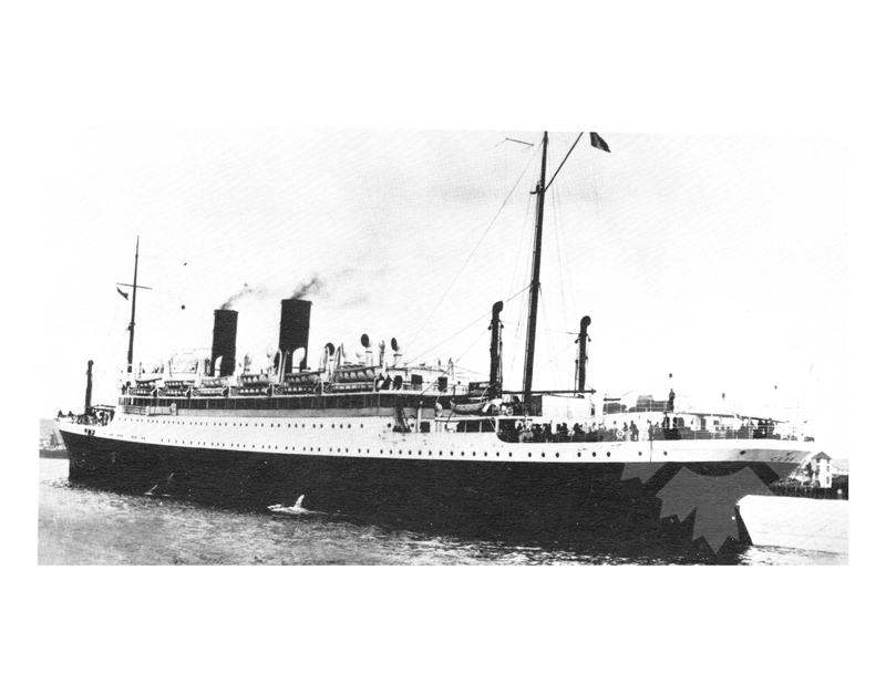 Photo en noir et blanc du navire Cuba (SS) (1923-1945)