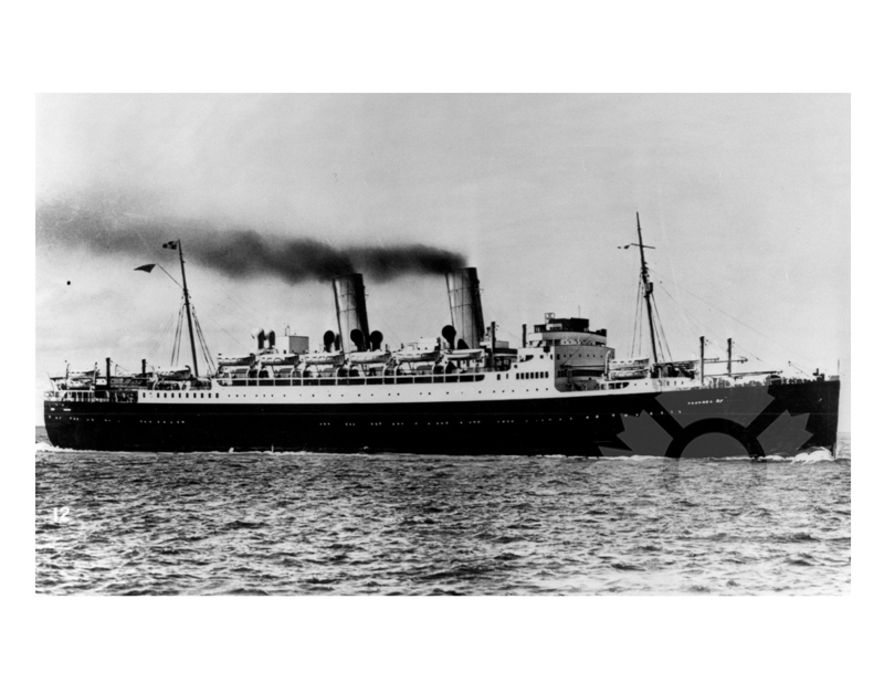 Photo en noir et blanc du navire Duchess of Atholl A (SS) (1927-1942)