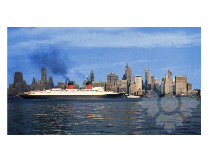 Photo couleur du navire ile de france (SS) (1926-1959)