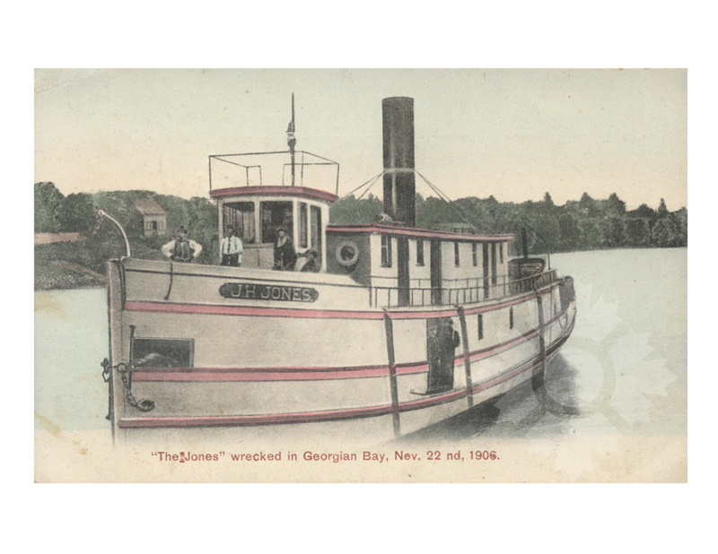 Photo en couleur du navire Jh Jones (SS) (1888-1906)