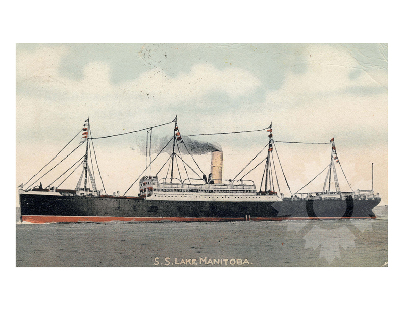 Photo couleur du navire Lac Manitoba(SS) (1901-1920)