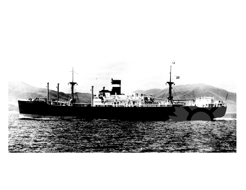 Photo en noir et blanc du navire laurentia (SS) (1948-1967)