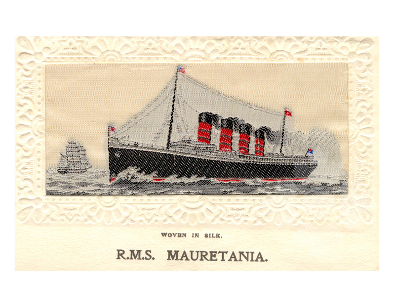Photo couleur du navire Mauretania I (RMS) (1906-1935)