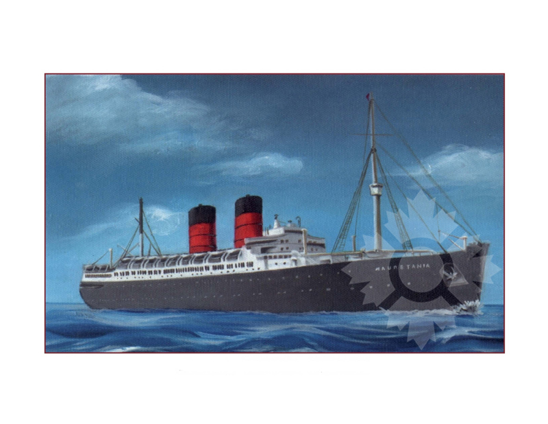 Photo en couleur du navire Mauretania II (RMS) (1938-1965)