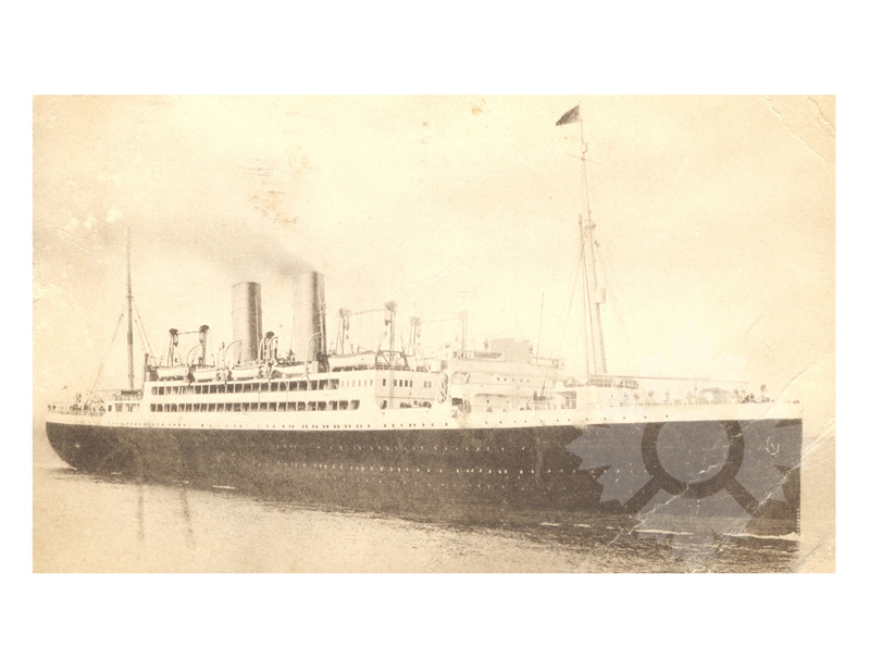 Photo en couleur du navire Melita (SS) (1918-1932)