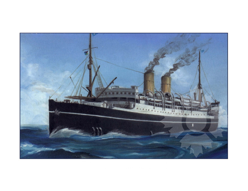 Photo en couleur du navire Metagama (SS) (1914-1930)