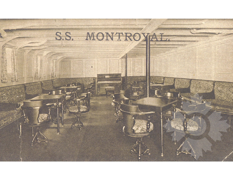 Photo en noir et blanc du navire Montroyal (SS) (1924-1930)