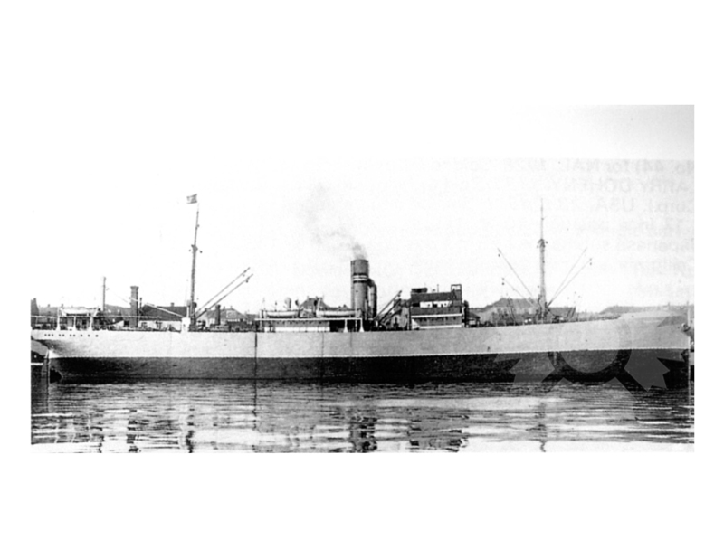 Photo en noir et blanc du navire Norefjord A (SS) (1921-1949)