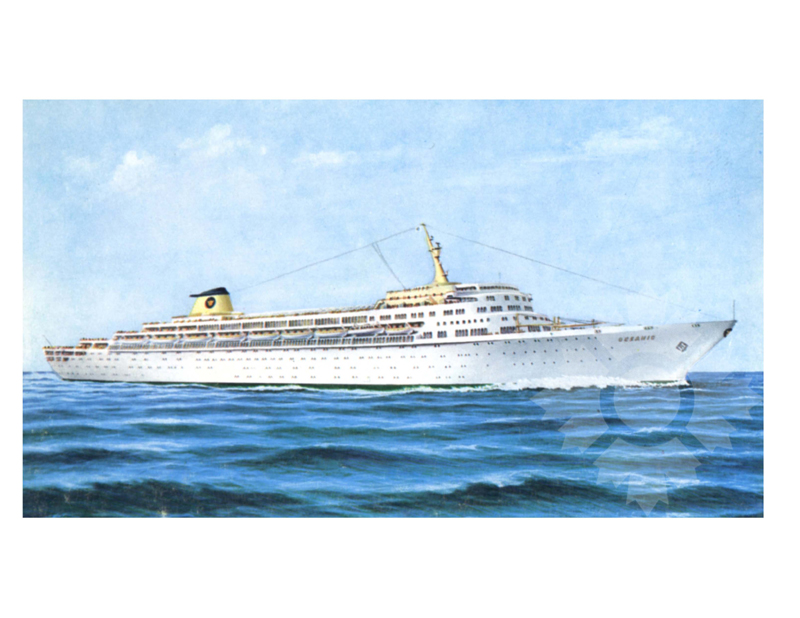 Photo en couleur du navire Oceanic II B (SS) (1963-1985)