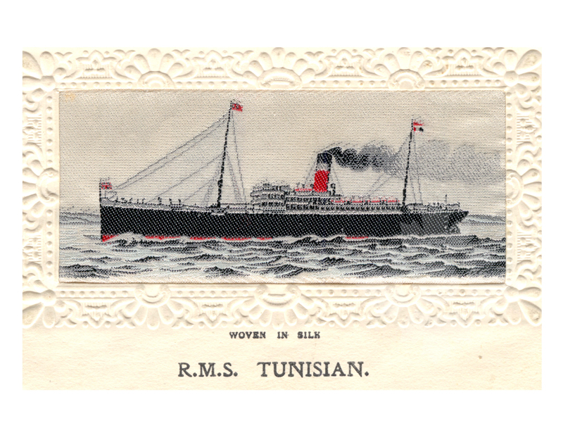 Photo en couleur du navire Tunisien (RMS) (1900-1922)