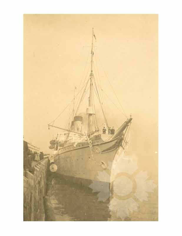 Photo en couleur du navire Impératrice de Chine (RMS) (1891-1912)