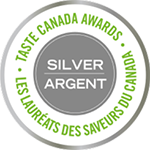 Sceau d’argent Saveurs du Canada.