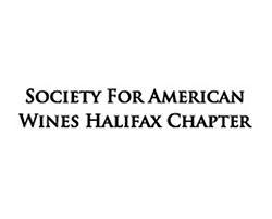 Logo de Society for American Wines Halifax Chapter.