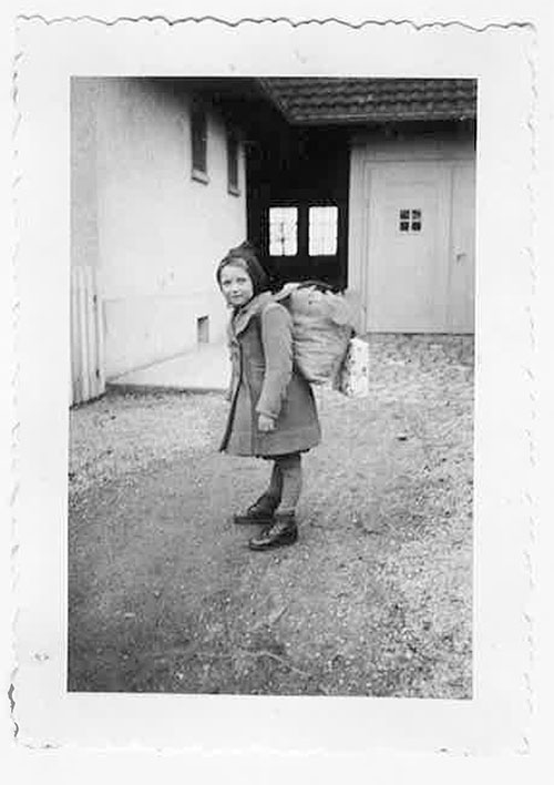 Brigitta Haider - 1945 De retour à la maison après 3 mois en Suisse, avec un TRÈS LOURD SAC!!!